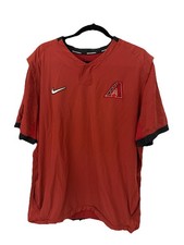 Nike Arizona Diamondbacks MLB Baseball Red Black Pullover