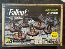 Fallout Wasteland Warfare Railroad Operatives Sealed