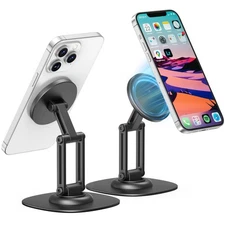 Ultra Magnetic Car Phone Mount Folding 360° Rotation All-Metal Cell Phone Holder