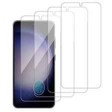 4 Pack Screen Protector for Samsung Galaxy S23  SM-S916U 9H HD Case Friendly