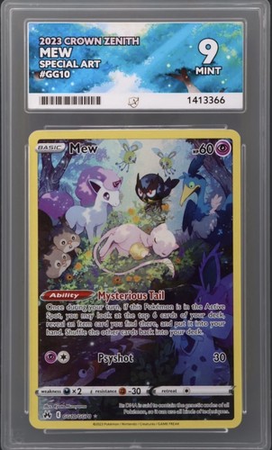 Mew graded ACE 9 for sale on eBay