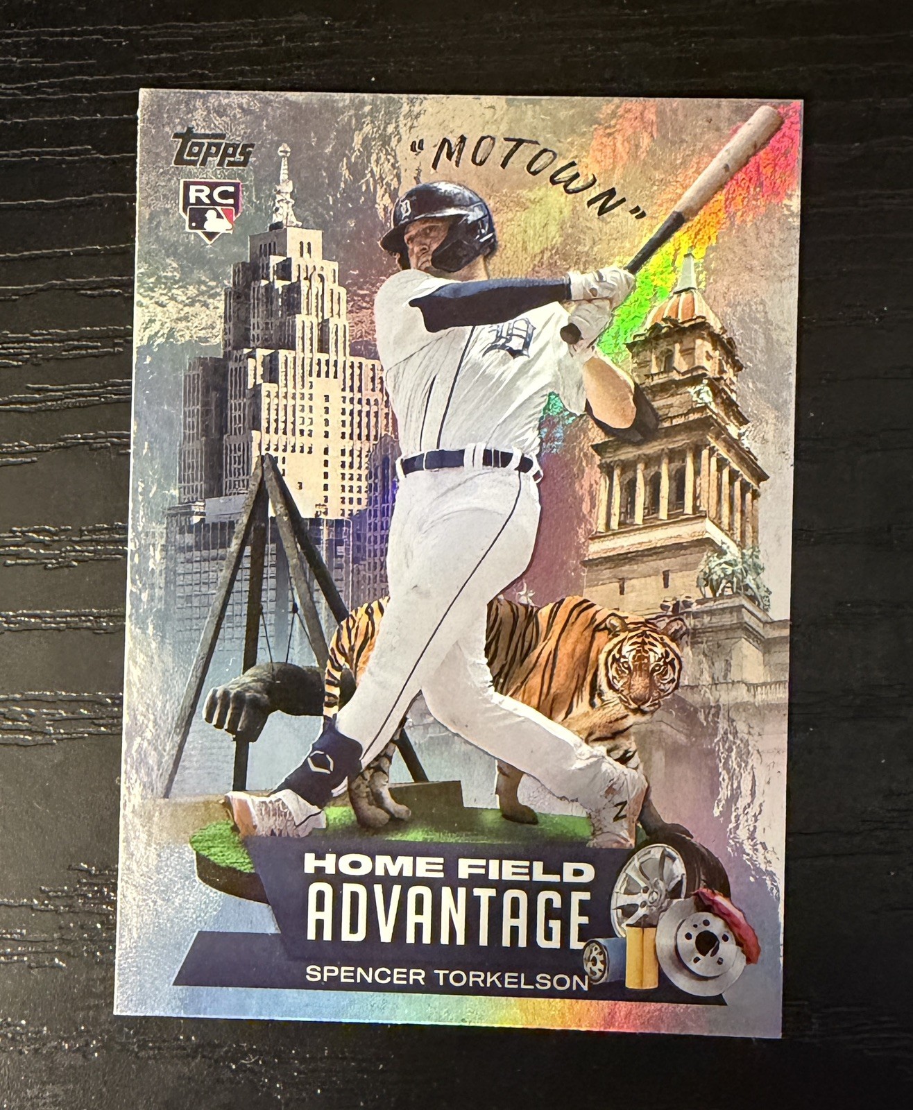 2022 Spencer Torkelson RC  Topps Update #HA-30 Home Field Advantage Tigers