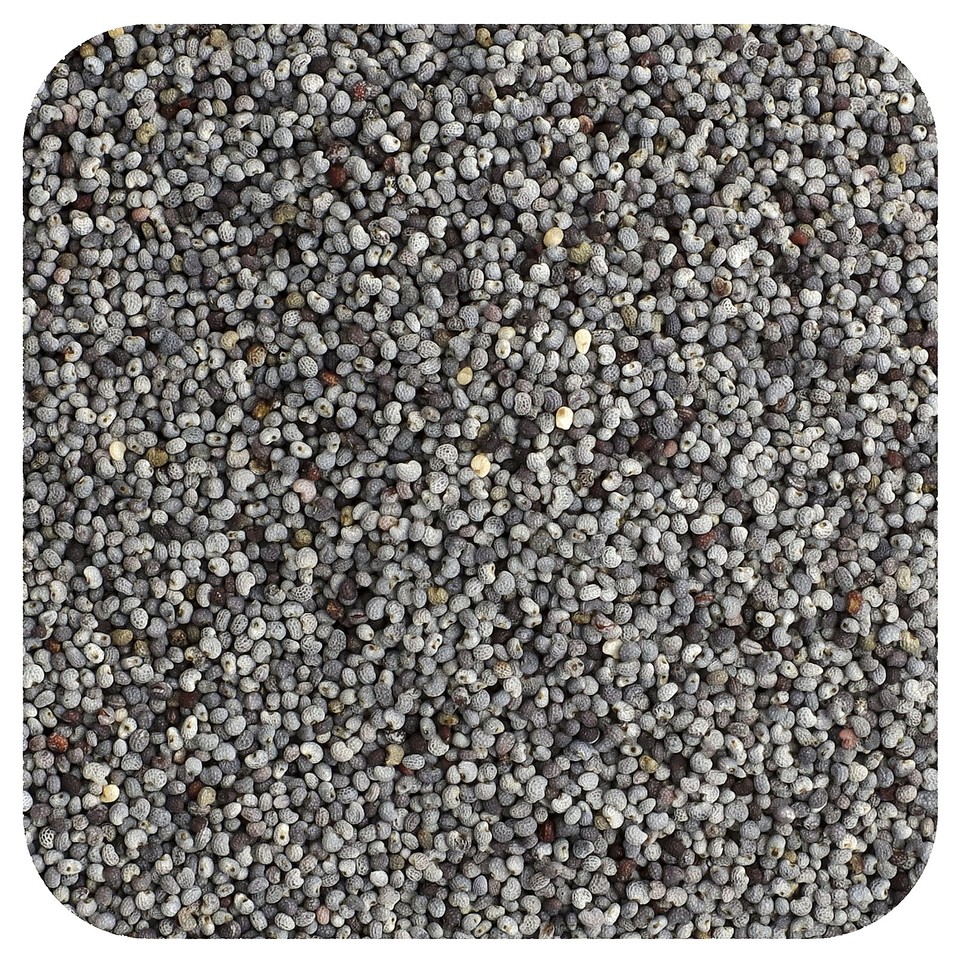 Frontier Natural Products Organic Whole Poppy Seed 16 oz 453 g Kosher, Organic