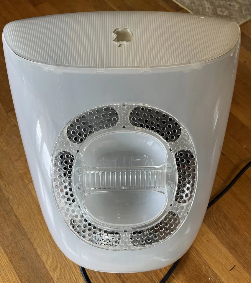 VINTAGE APPLE M5521 IMAC G3 WHITE SNOW PPC G3 500MHz 256MB RAM 30GB HDD OS 9.2.1 - Image 3 of 4