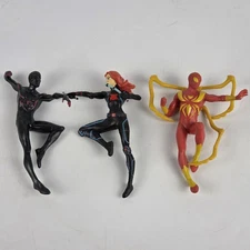 SwimWays Action Figure Miles Morales Spider-Man Iron Spider Black Widow Marvel