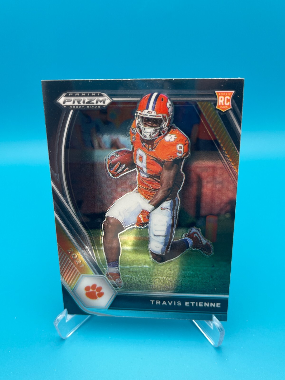 2021 Panini Prizm Draft Picks - #107 Travis Etienne (RC)