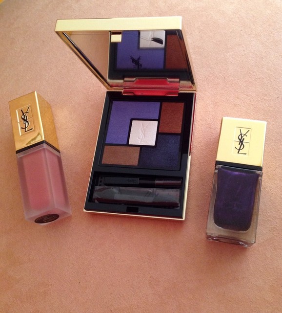 ysl purple eyeshadow