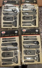 *BRAND NEW* Lot Of 4 Illinois Industrial Tool 8pc Utility Cutter Set