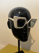 Eccentric Rare Vintage Futuristic Sunglasses No Identifiable Brand Space-age