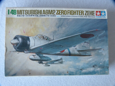 Tamiya 61016 Mitsubishi A6M2 Zero Fighter Zeke  1/48 Klarsichtb. versiegelt