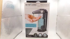 BETTER LIVING 70181 TOUCHLESS DISPENSER CLEAR CHAMBER 17OZ RUST-RESISTANT