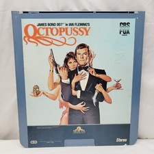 Octopussy Bond Media Video Disc CED Pt 2 Only 4715-90 Capacitance Electronic 007