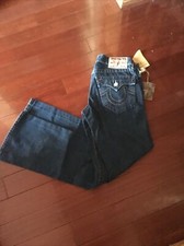 True Religion Men's Vintage Billy Flared Jeans Size 30W 33L Denim Made In USA