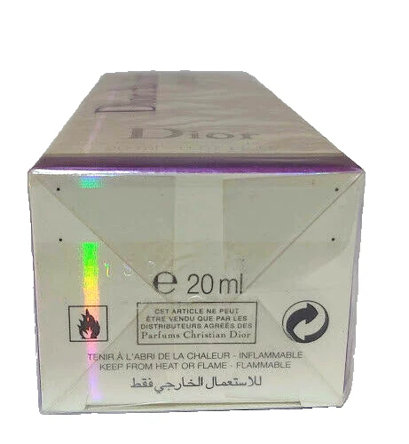 ❤️CHRISTIAN DIOR ADICT TO LIFE, EAU DE TOILETTE 20 ml 0,67 oz 2011", ¡SELLADO! Foto 4 de 4