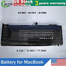 A1321 Battery For Apple MacBook Pro 15" A1286 661-5211 Mid 2009 Late 2010 Fast