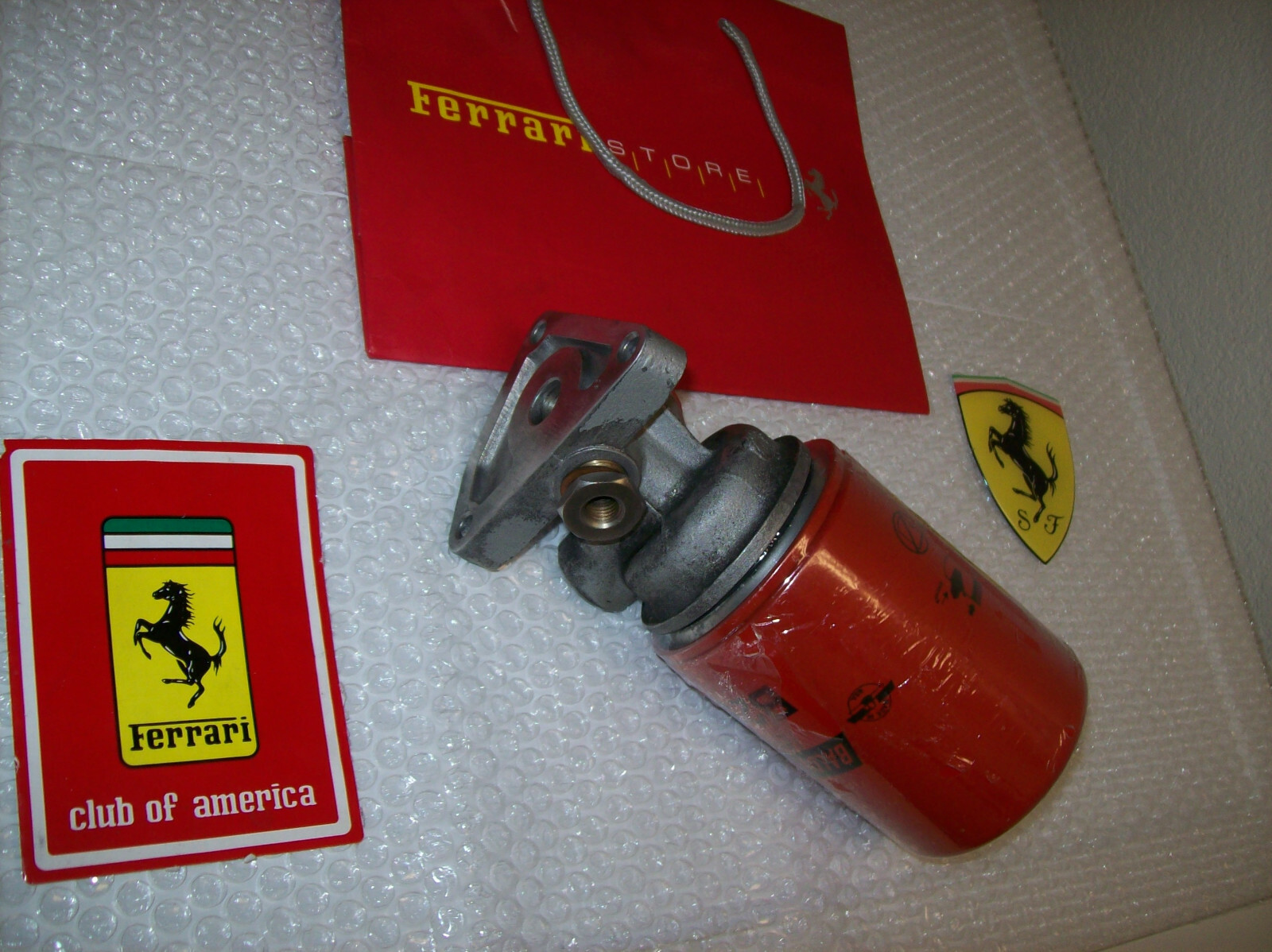 Ferrari 308-Gts Mondale-2V 2.9L Engine Oil Filter Housing Oem Part.