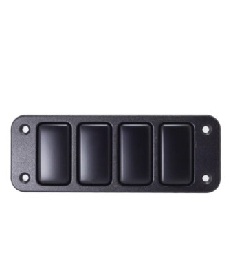 4-Gang Rocker Switch Panel Latching Push Button For Toyota Tundra ...