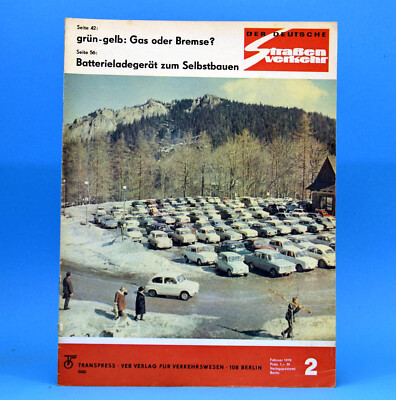 Der Deutsche Straßenverkehr 2 1970 GDR STEMA Volkspolizei Berlin MZ Hungary 32