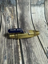 Yellow Jacket 93838 Ball Valve, 1/2" SAE Male Flare x Male Flare….New Old Stock