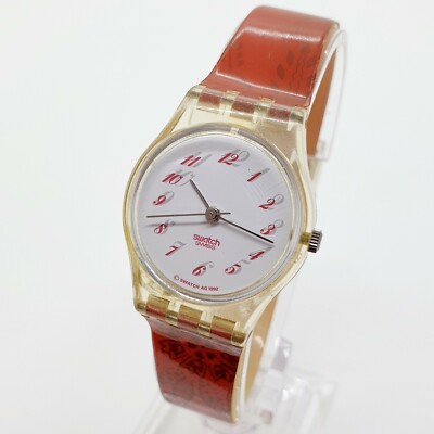 Watchmaker Rotes Zifferblatt Orient SK Crystal RARE Y469135A