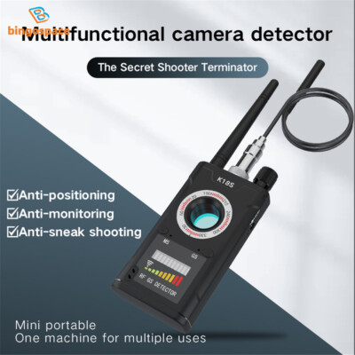 Hidden Camera Detector Bug Detector GPS Detector RF Signal K18S With Battery New