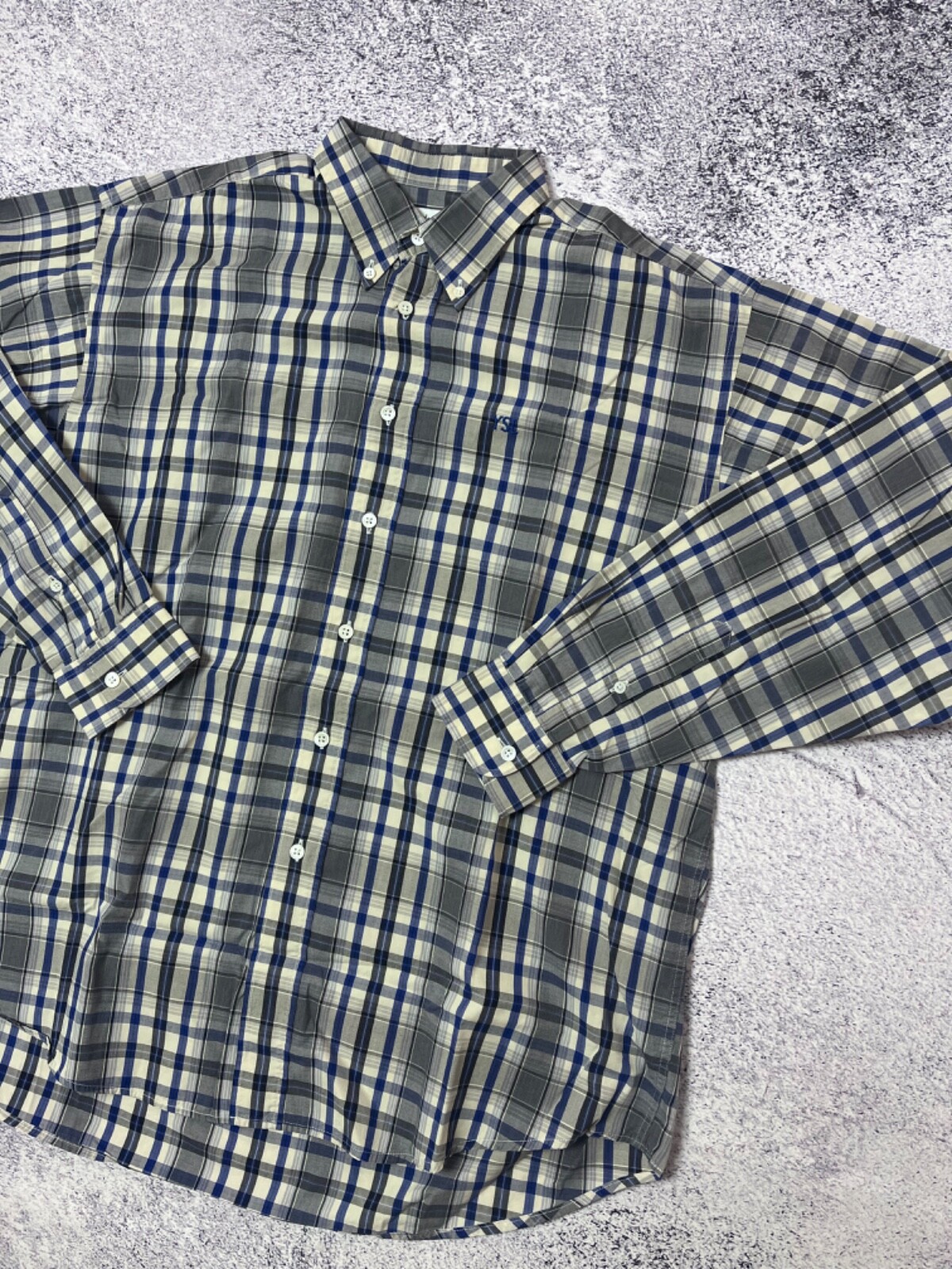Camicia vintage Yves Saint Laurent uomo taglia L y2k