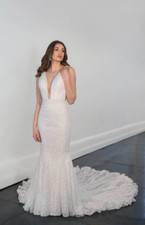 Martina Liana 1509 Bridal Wedding Gown - Beaded White/Ivory