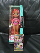 LOL OMG Surprise Swim CORAL WAVES Doll  plus bonus lol card pack UNOPENED