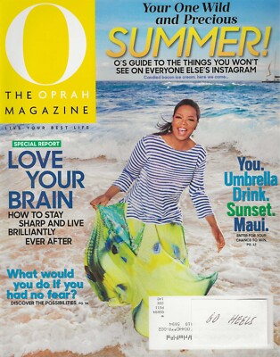 O The Oprah Magazine June 2017 WILD AND PRECIOUS SUMMER! Sunset Maui Rare HTF