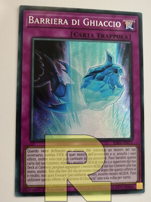 Ice Barrier / Ice Barrier  Rare Secret  RA01-IT071  Italienisch