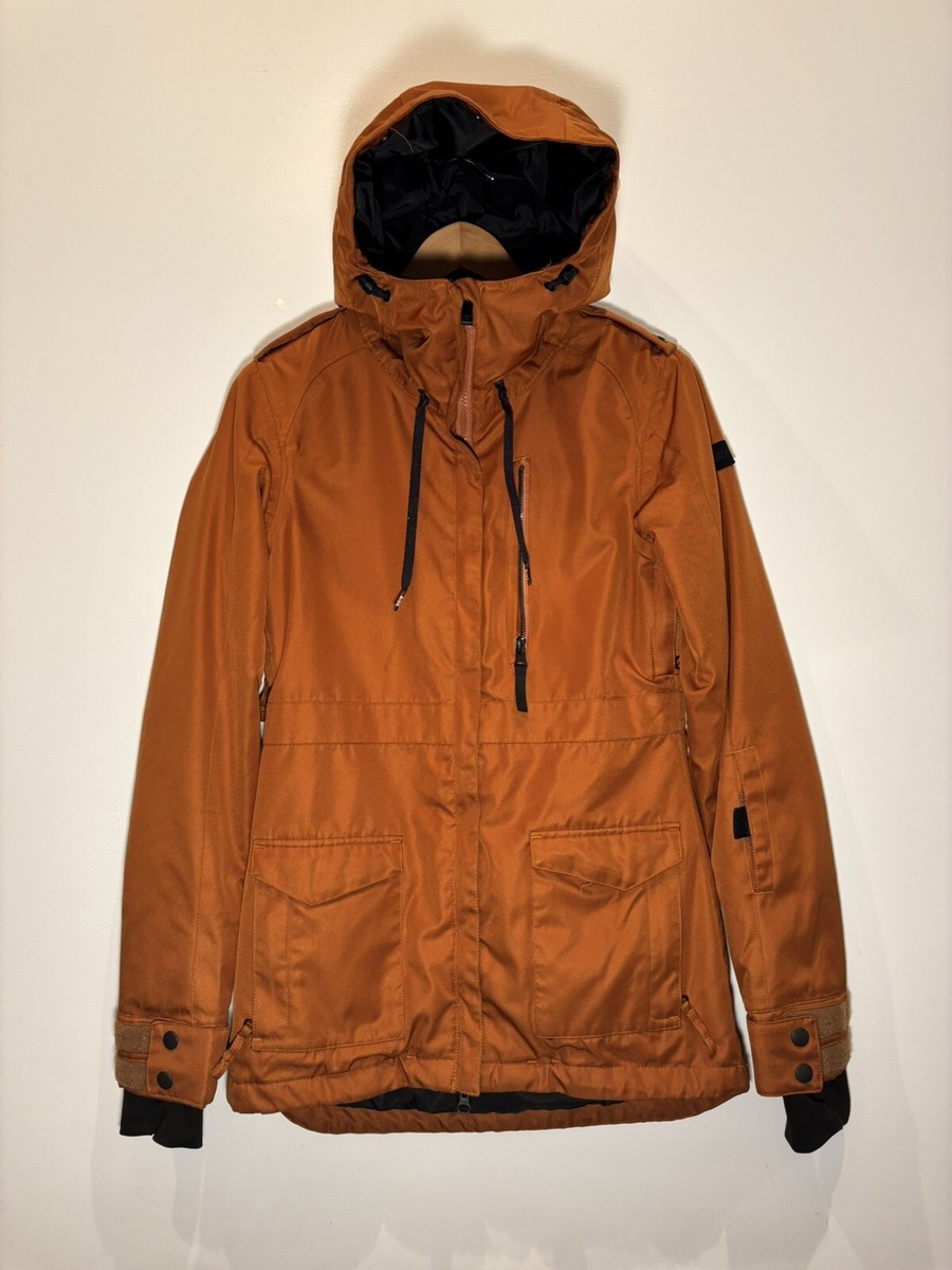 Ride Snowboard Company XS Women's Orange Ski Jacket 10K Waterproof