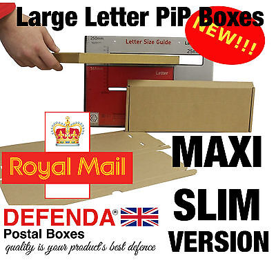 ROYAL MAIL LARGE LETTER POSTAL BOXES PiP Pricing In Proportion Mailing Postage 
