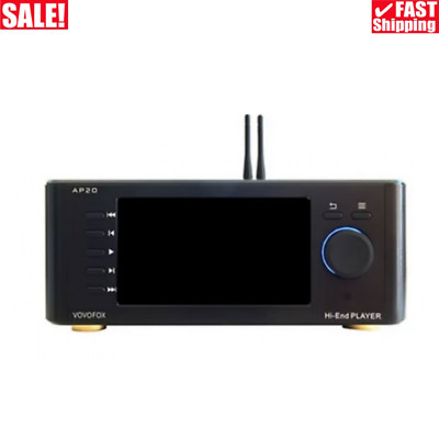 AP20 DSD Digital Turntable Lossless Audio Player 7'' IPS Screen w/ Remote Control