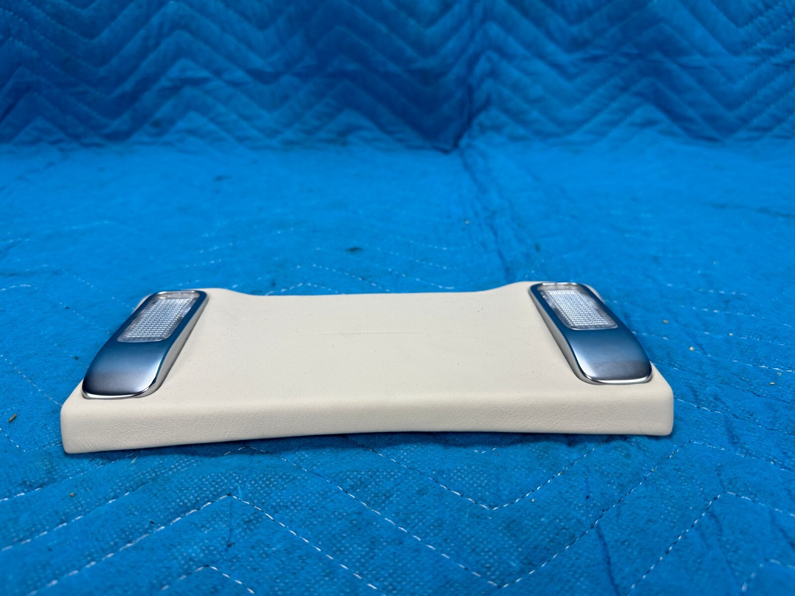 Bentley Cont Flying Spur Front Driver's Seat Back Trim Panel Ivory 2006-2012 OEM