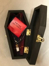 SUPERNATURAL Hand Painted Coffin w/ goodies inside!! Take a LOOK! Sam & Dean SPN