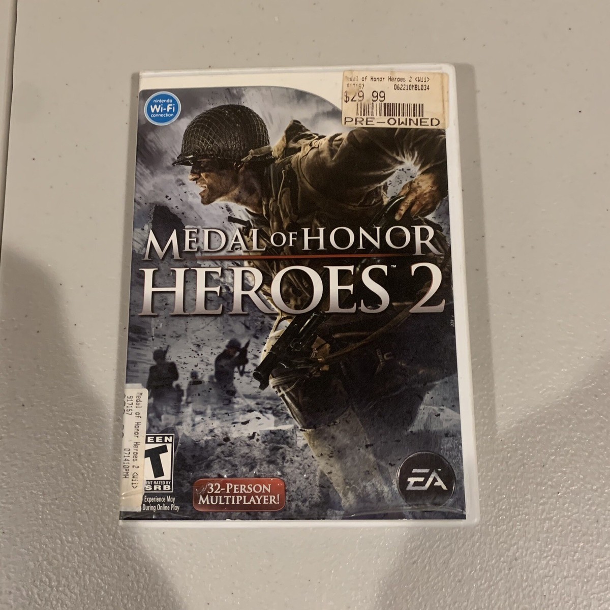 MEDAL OF HONOR HEROES 2 / Nintendo Wii Video Game | eBay