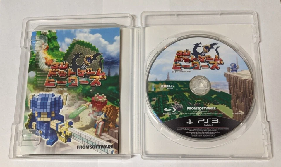 3D 点游戏英雄 [索尼 Playstation 3 - BLJM-60180] 日文 — 第 4/4 张图片