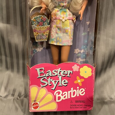 Barbie 1997 Easter Style Fabriqué Indonésie NRFB