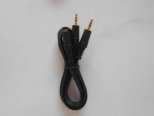 3 Ft DC Pro 3.5mm Stereo Female to 2-Male Gold Y-Splitter Audio Cable.