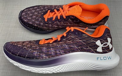 Under Armour Flow Velociti Wind 2 3025652-501 Tax Purple Orange Blast Size 8.5 Men main image 4