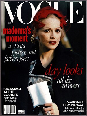 MADONNA VOGUE US OCTOBER 1996 STEVEN MEISEL LINDA EVANGELISTA