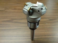 2-1/2" 45 degree indexable face shell mill MT2 Arbor ,face milling cutter -new