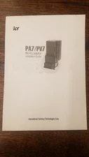 ICT PA7 PV7 Bill Acceptor Installation Guide 2007