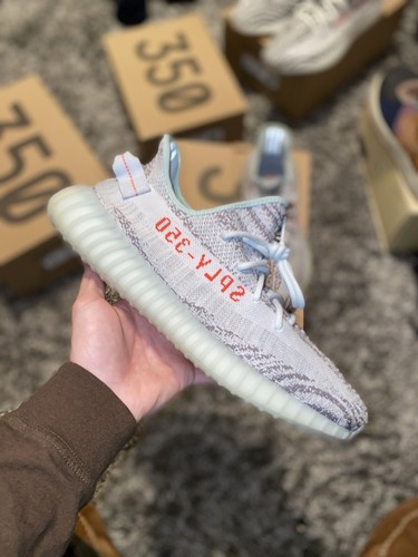 blue tint yeezy size 12