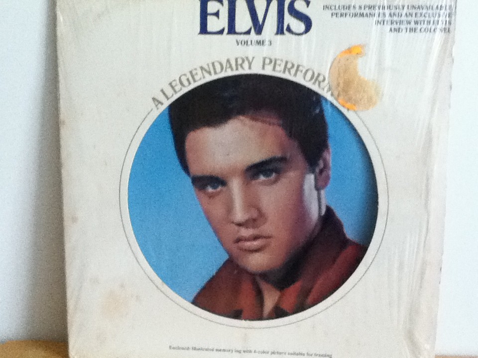 ELVIS PRESLEY LP VOL 3 A LEGENDARY PERFORMER | eBay