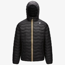 Piumino Uomo K-WAY Jack Eco Warm Imbottitura Thermore K6121HW USY Nero