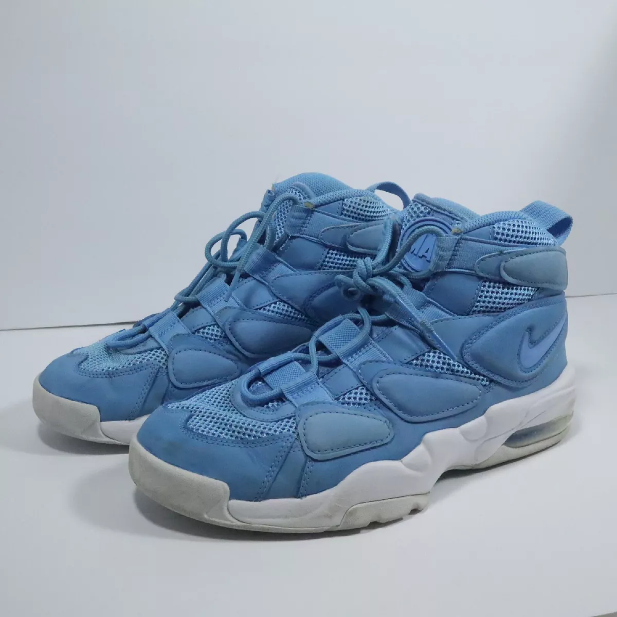 Nike Air Max 2 Uptempo 94 men s blue and white high top trainers