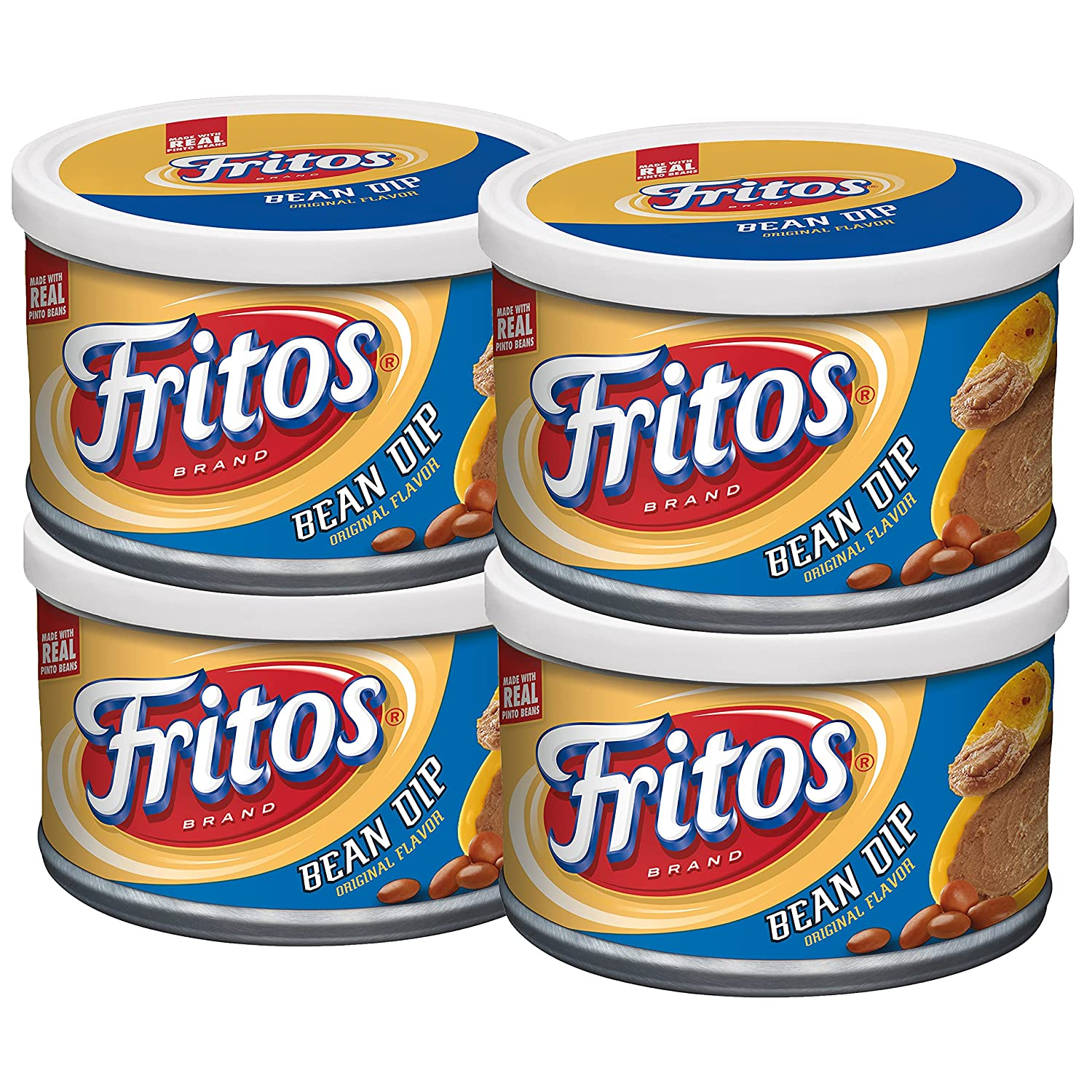 Fritos Bean Dip Straight Pack 9oz 4-Pack