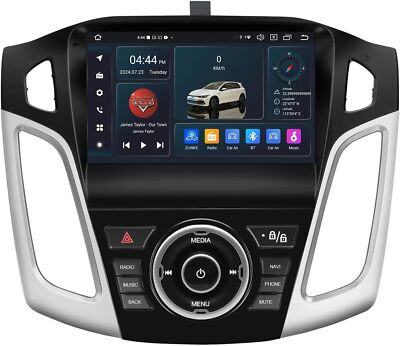 Car Stereo for Ford Focus 2012-2017 Android 9'' Touchscreen CarPlay 4G LTE 4+64GB