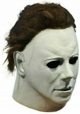 🎃Máscara de Michael Myers 1978 Cabeza Completa Terror Asesino Halloween Juegos con disfraces Máscara